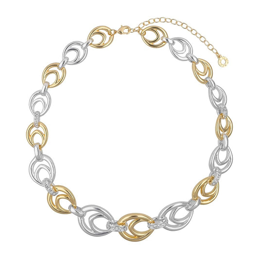 Anne Klein Collar Bitono Ovalado para Mujer