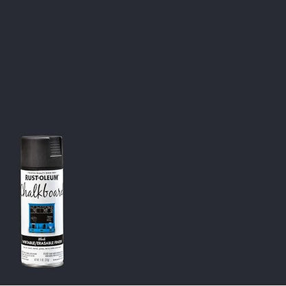 Rust-Oleum Pintura Efecto Pizarrón Aerosol Specialty Pizarra Negro Mate 312 g