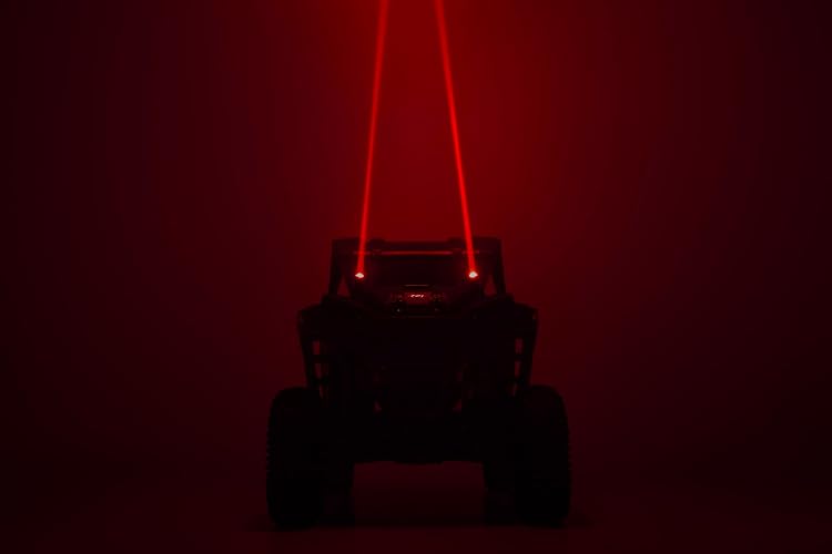 Rough Country Kit de Luz Laser con Control Remoto para UTV/ATV, Multifuncion, Negro 78870