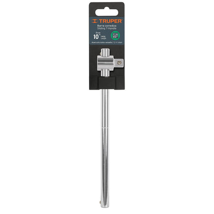 Truper C-5285, Barra corrediza para dados cuadro, 1/2"
