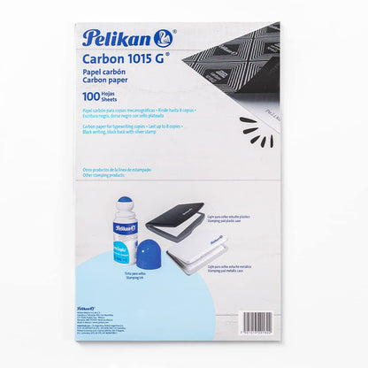 Pelikan Papel Carbon Negro Oficio con 100 Hojas