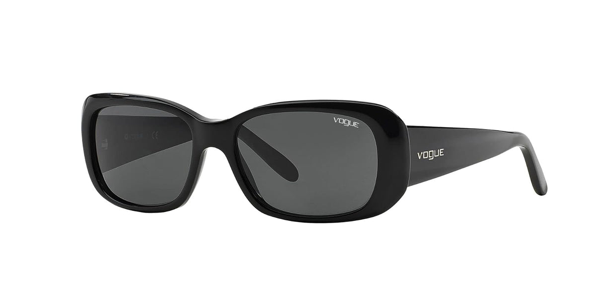 Vogue Eyewear anteojos de sol para mujer, marco de Havana oscuro, lentes degradadas café polar, 55 mm
