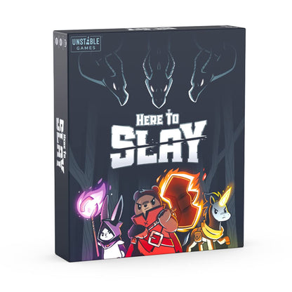 TeeTurtle Here to Slay Juego de Cartas y Expansión Guerreros y Druidas - Aquí para matar - Juego de cartas