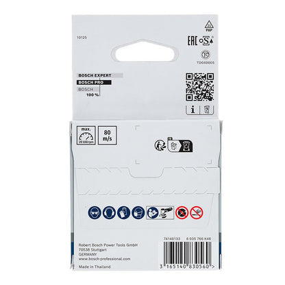 Bosch Discos de Corte Expert Centro Recto para Inox, Negro, 76 x 1 x 10 mm, 5 unidades