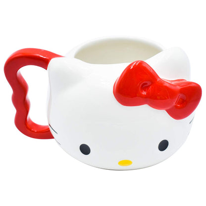 Zak 1555-3166 Taza Para Café De Cerámica 3d Hello Kitty 354ml, 16.5 cm x 10.8 cm