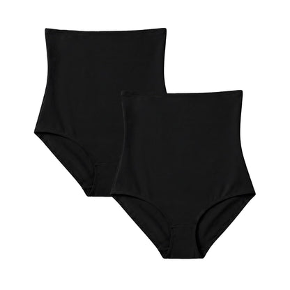 9months Faja Postparto y Post Cesárea Calzón Panty Cintura Alta - M - 2 NEGRO - CONTROL MEDIO