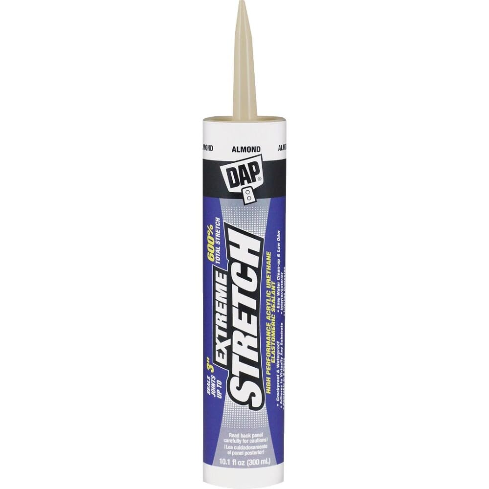 DAP Extreme Stretch Sellador Elastomérico, 10 oz - almendra