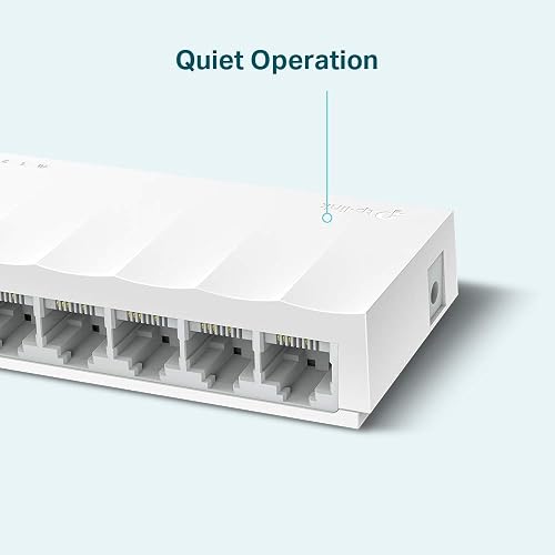 TP-Link LS1008, Switch Fast Ethernet no administrable, 8 * 10/100Mbps Puertos, Diseño de Escritorio, Plug and Play