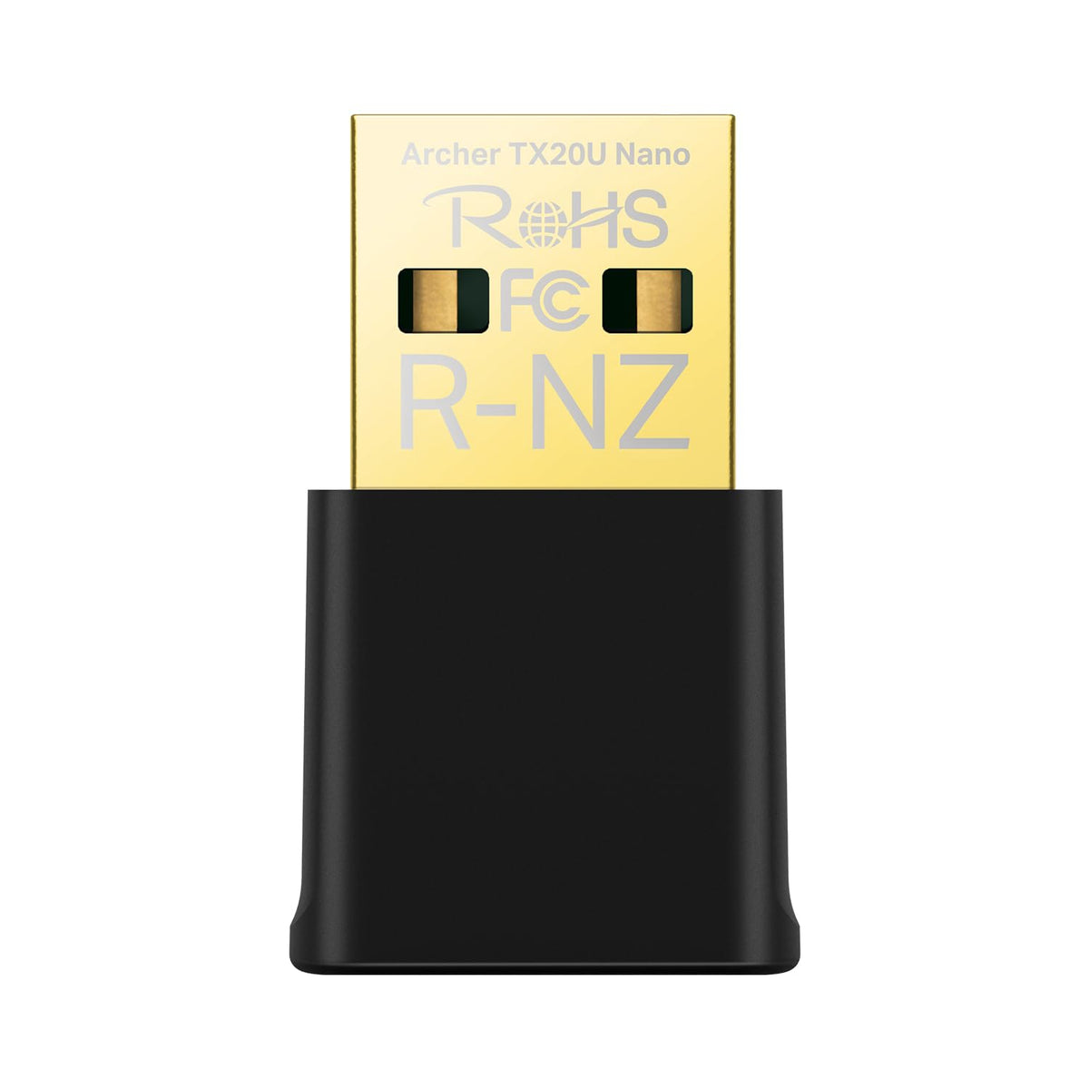 TP-Link Nano USB WiFi 6 Adaptador para PC (Archer TX20U Nano) - AX1800 2.4G/5G Adaptador transceptor de Red inalámbrico de Doble Banda para PC de computadora, OFDMA, MU-MIMO, WPA3, tamaño de Viaje,