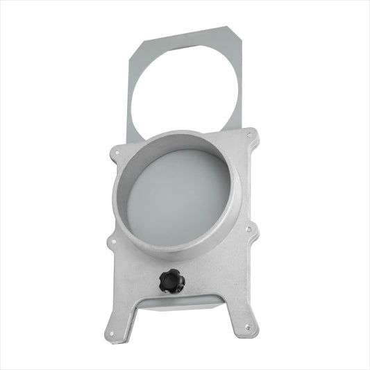 POWERTEC 70135V - Puerta de explosión de 4 pulgadas para colector de polvo, accesorios de recogida de polvo