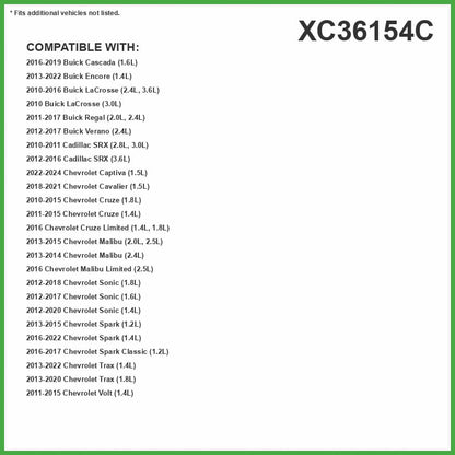 ECOGARD XC36154C Filtro de aire de cabina con eliminador de olores de carbono activado, repuesto premium