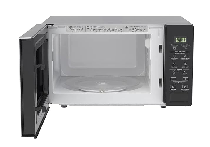 Horno de microondas Whirlpool de 0.7 pies cúbicos / 20 L Negro modelo WM-1807B