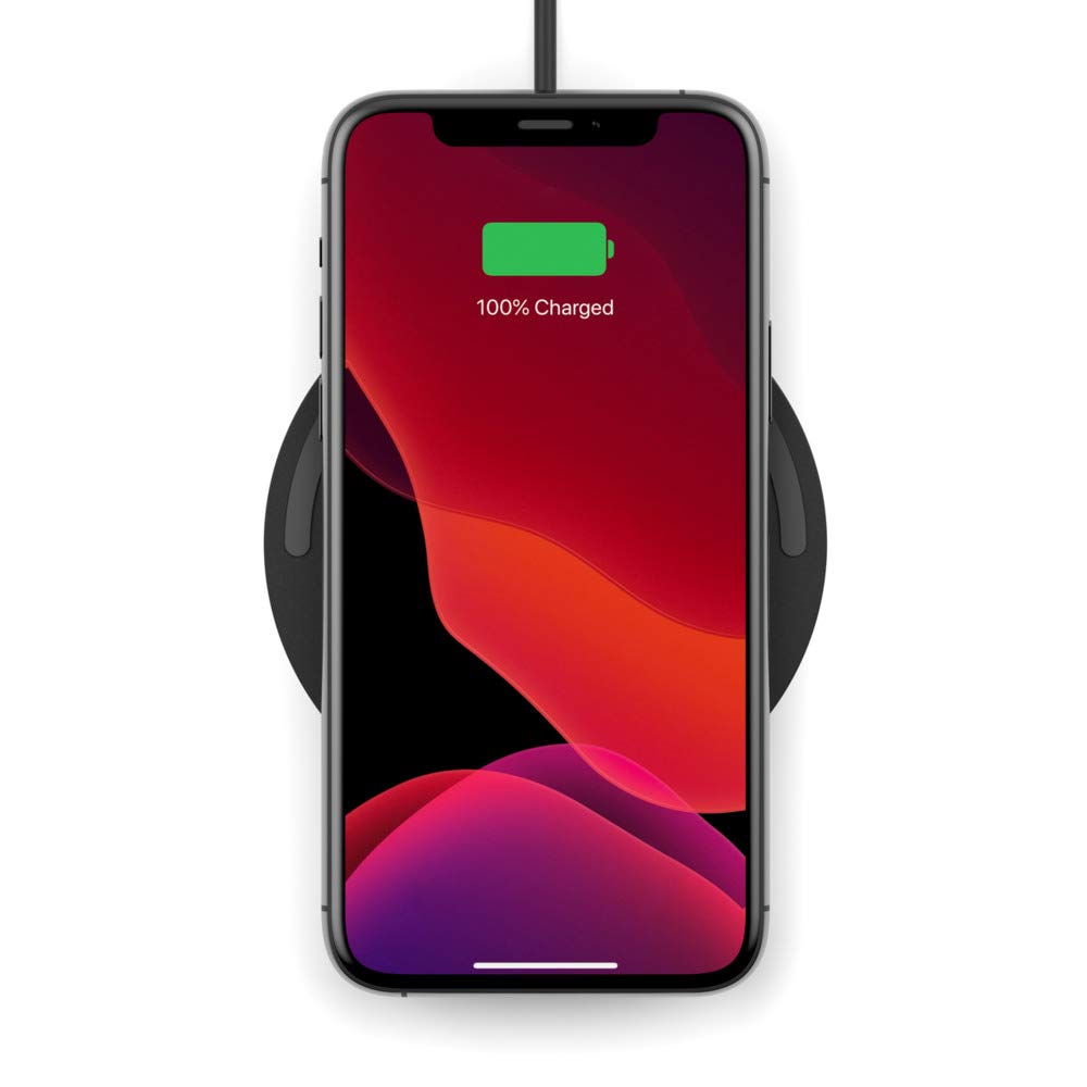 Belkin BBB001-BK-2PK Pad cargador inalámbrico 10W, Negro