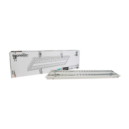 Tecnolite - Panel LED 2x2 Suspendido/Empotrable 40 W, Luz Blanca Neutra, No atenuable, LED integrado