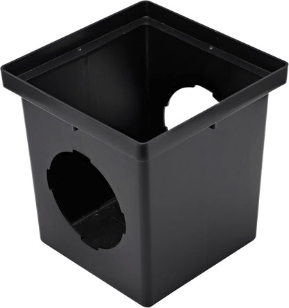NDS 1200 12" by 12" Catch Basin, Black
