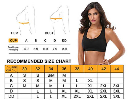 MIRITY - Brasier Deportivo con Espalda Cruzada para Mujer, Brasier Deportivo de Alto Impacto para Entrenamiento y Gimnasio