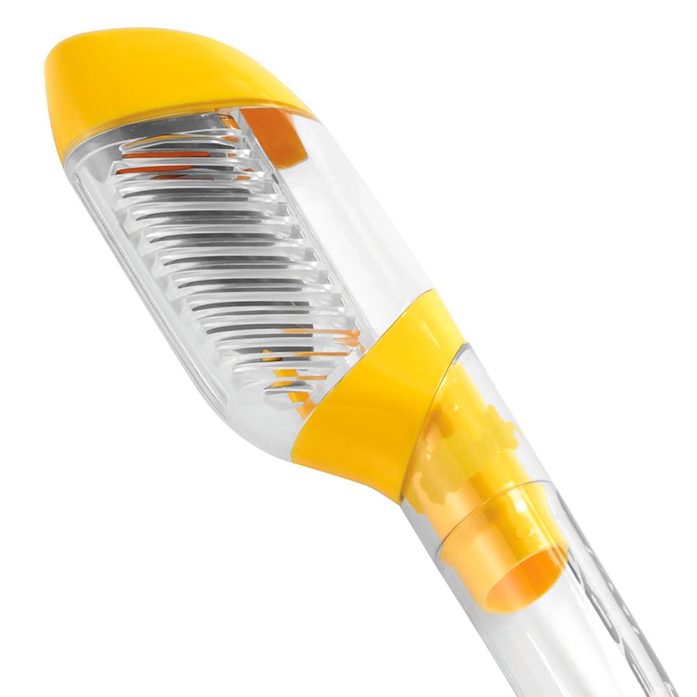 Cressi Esnórquel seco de Buceo para Adultos con Protector contra Salpicaduras y válvula Superior - Supernova Dry: diseñado en Italia