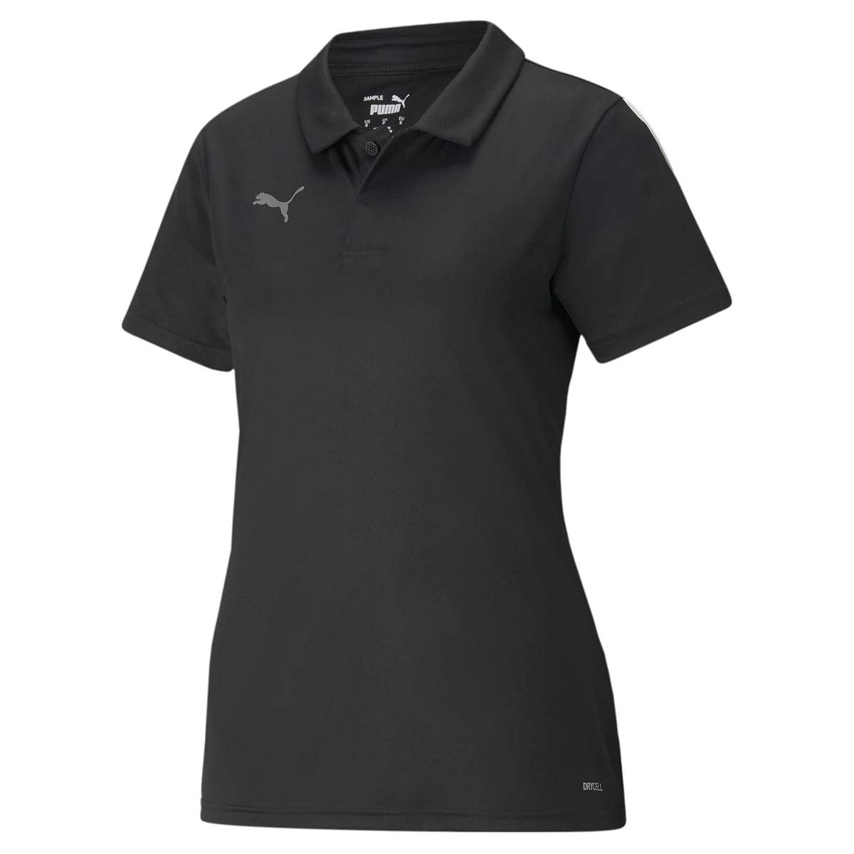 PUMA Polo Teamliga Sideline Mujer - Puma negro-puma blanco - G