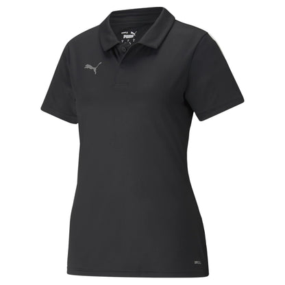 PUMA Polo Teamliga Sideline Mujer - Puma negro-puma blanco - G