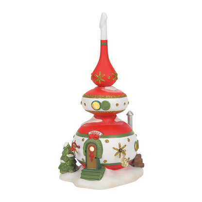 Department 56 North Pole Village Finny's - Adorno para casa iluminada, 9.5 Pulgadas, Multicolor