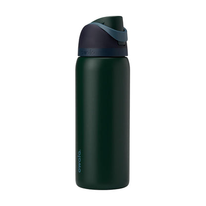 Owala FreeSip Botella de Agua con Popote de Acero Inoxidable, 32-40 oz - Señal perdida - 32 Ounces