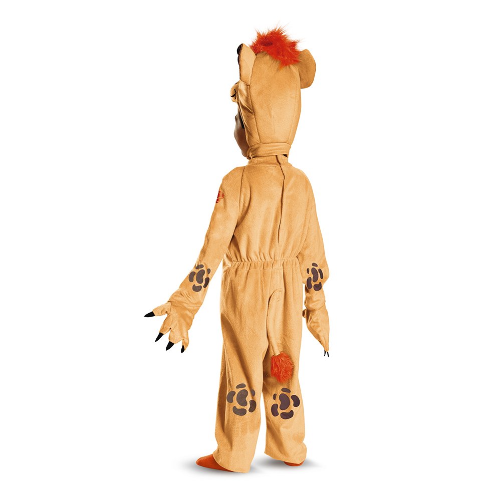 Disfraz de Disney Junior Kion León Guard Deluxe para niños pequeños, L (4-6)