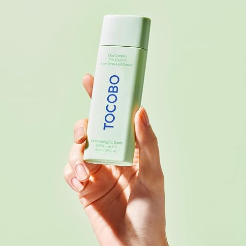 TOCOBO Cica Calming Sun Serum SPF50+ PA++++ 50 ml Protector Solar Facial Calmante e Hidratante