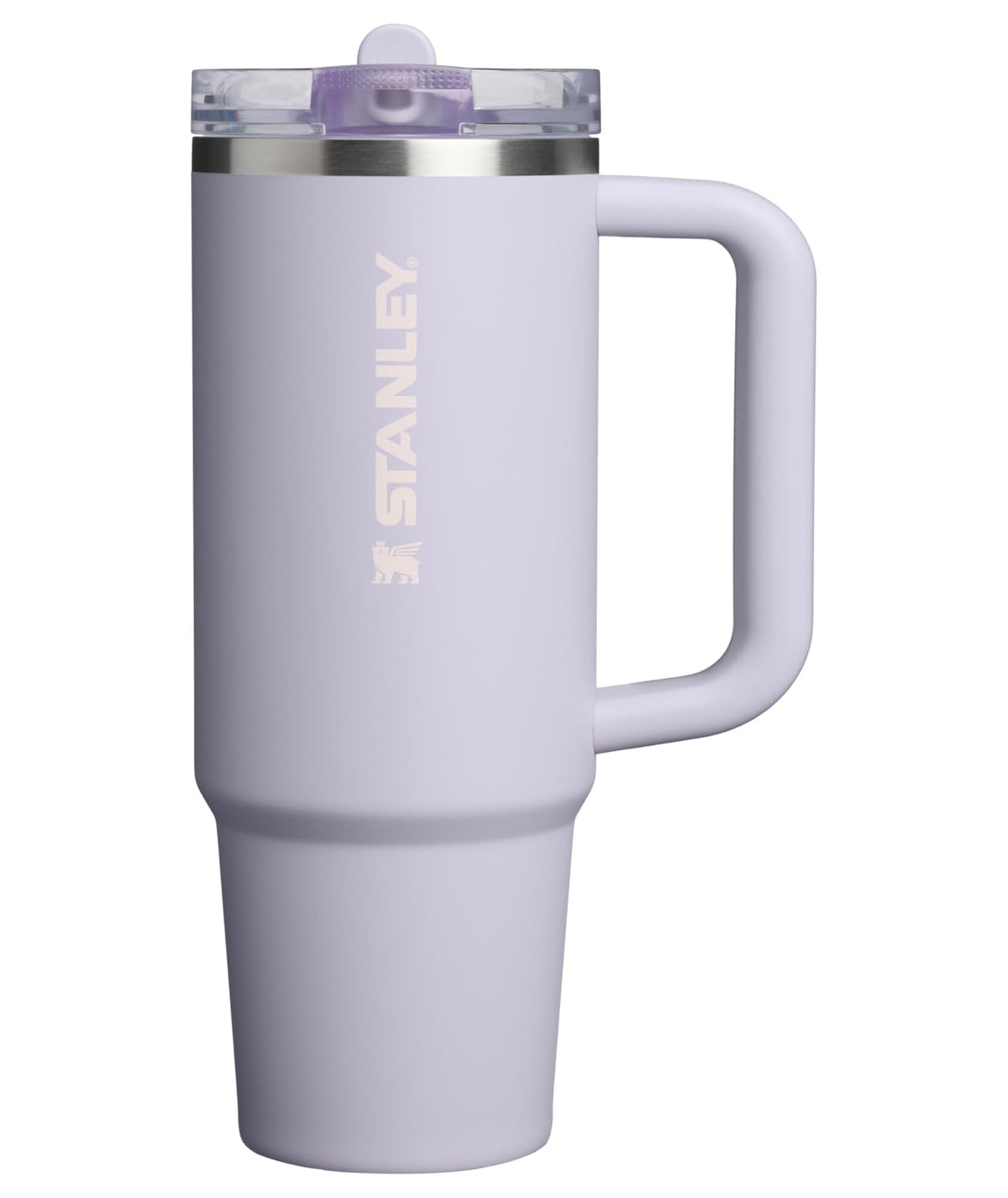 Stanley Quencher ProTour Vaso Térmico con Popote Abatible, Acero Inoxidable - 30 Ounces - Purple Dust