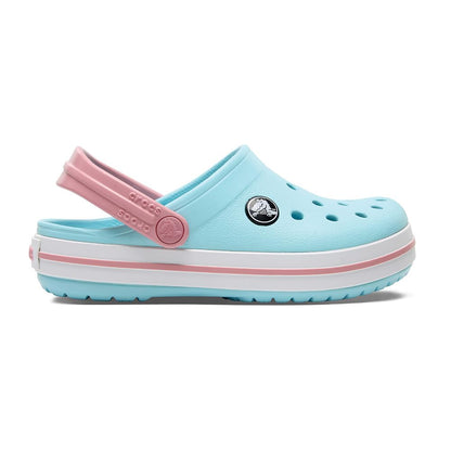 Crocs Crocband zueco para niño - 11.0 cm E - Azul hielo - blanco