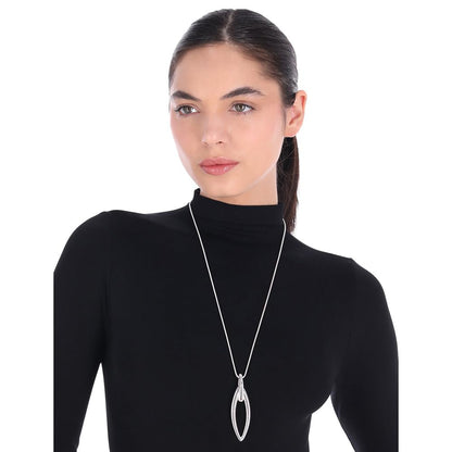 Nine West Collar Plateado Para Mujer