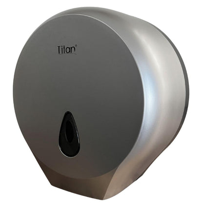 Titán Gustamar Dispensador de Papel Higiénico Institucional G-8002S, Color Silver