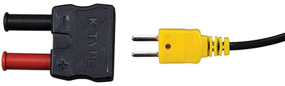 Klein Tools 69146 - Adaptador de enchufe plátano a termopar tipo K, funciona con abrazadera digital y medidores múltiples