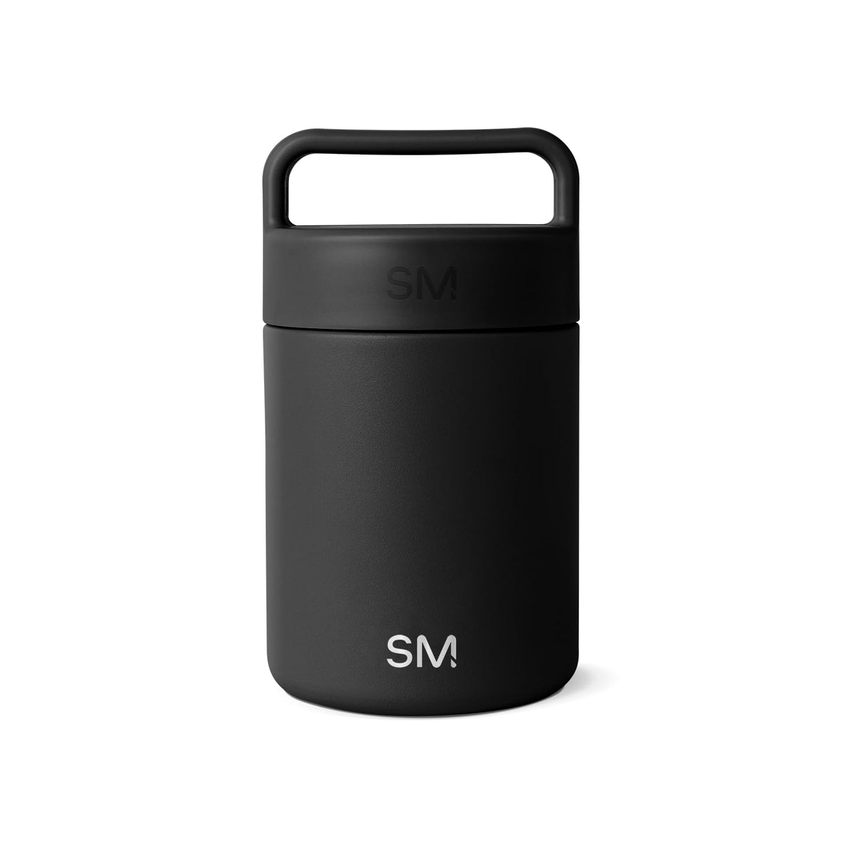 Simple Modern Provision Tarro Térmico para Alimentos, Acero Inoxidable - 355ml - - Midnight Black