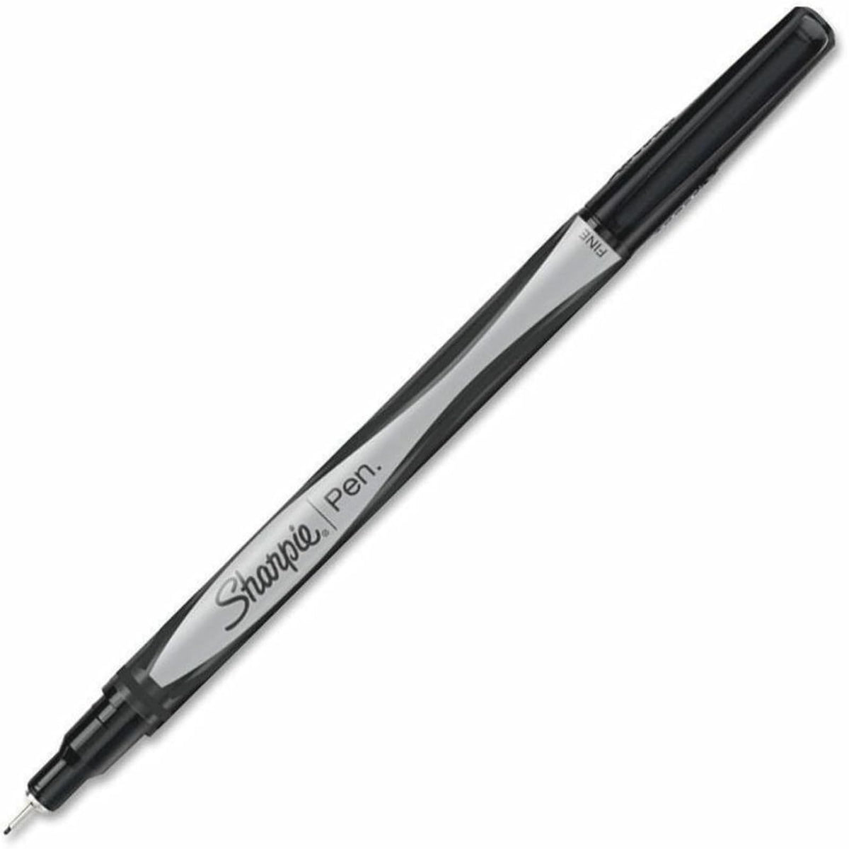 Sharpie Rotuladores De Punta Fina 0.4 Mm Negros 4 Unidades | Punta de fieltro, para dibujo artístico, marcadores permanentes