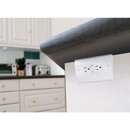Bryant Electric RU100W Under Counter Electrical Box, White