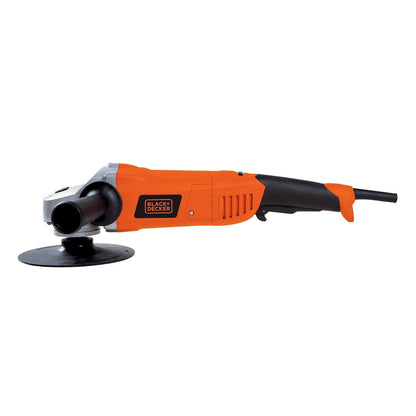 BLACK+DECKER Pulidora y Lijadora 7" (180mm) 1300W con Caja, WP1500K | Pulidora y Lijadora 7" (180mm), 1300W, Incluye Caja para Herramientas