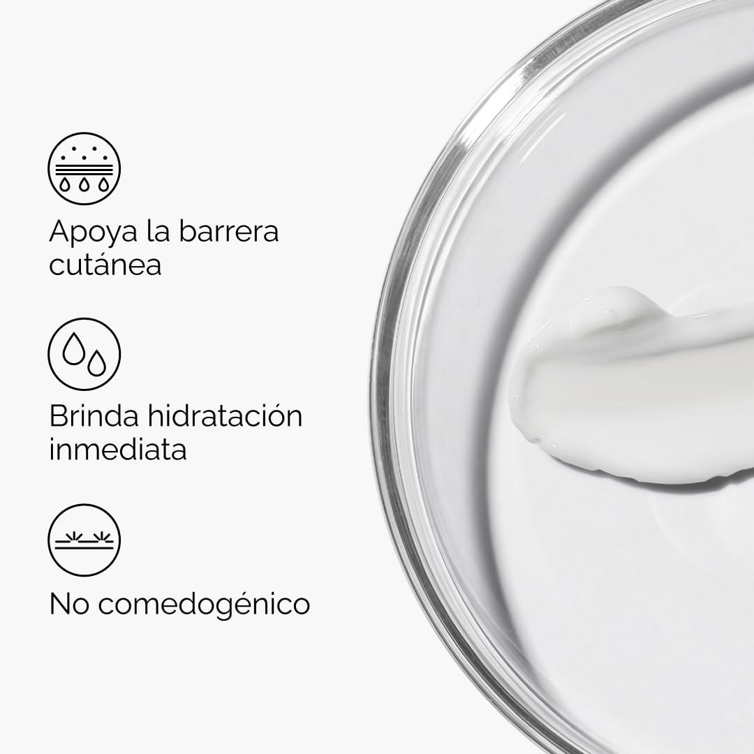 The Ordinary Natural Moisturizing Factors + HA, Crema Hidratante con Ácido Hialurónico y Factores Hidratantes, hidratante ligero que apoya la barrera de humedad de la piel