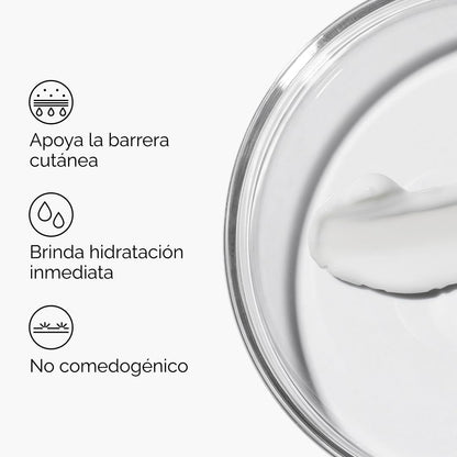 The Ordinary Natural Moisturizing Factors + HA, Crema Hidratante con Ácido Hialurónico y Factores Hidratantes, hidratante ligero que apoya la barrera de humedad de la piel