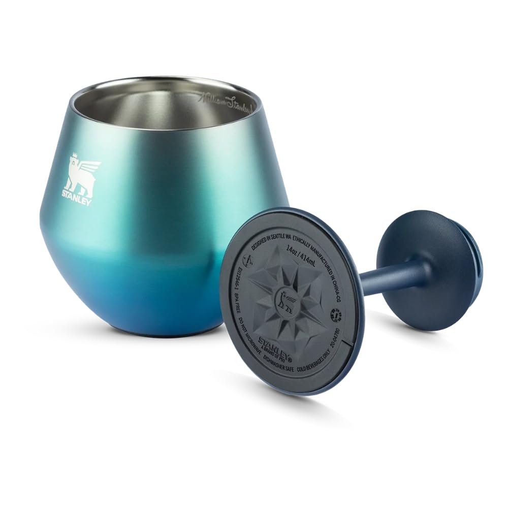 Stanley Copa Prismática Lifted Spirits Tropical Tidal Haze 414ML Acero Inoxidable Base Removible