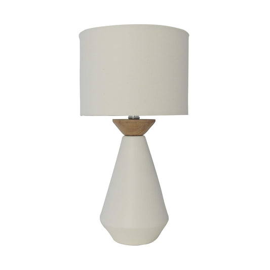 Luzerna CM-0222 Lámpara De Buro Bolus, Color Blanco Mate, 1 Unidad