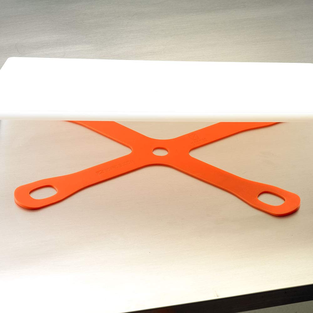 Mercer Culinary M18930 Board Buddyz, 15 pulgadas x 20 pulgadas a 18 pulgadas x 30 pulgadas, naranja