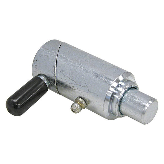 Buyers Products TLP750 Pin de émbolo de Bloqueo Giratorio | Piezas de equipo de movimiento seguras con un pasador de bloqueo giratorio con resorte, ajuste de grasa y acabado de zinc