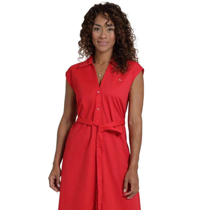 Lee Vestido Corte Recto para Mujer - Rojo - XL
