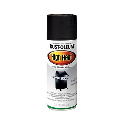 Rust-Oleum Esmalte Aerosol Alta Temperatura Ultra Negro 340g