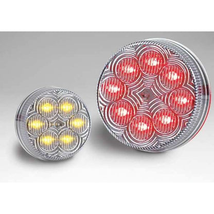 Maxxima Luz LED Redonda Ámbar 2.5 Pulgadas M16280YCL