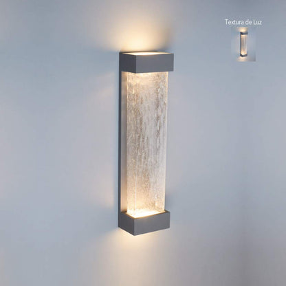 Tecnolite - Lámpara de Pared Arbotante LED Exterior, 24 W, Luz Suave Cálida, IP44, LED integrado