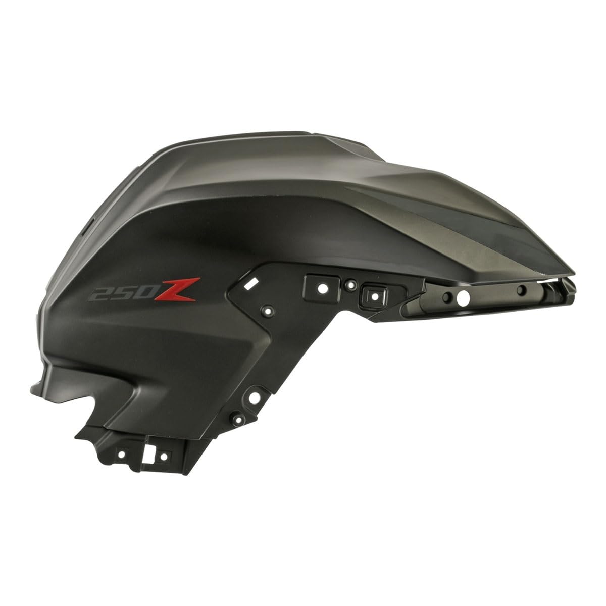 Italika F13012652 Cubierta Tanque Derecha Motocicleta Plástico Negro