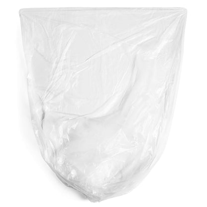 Aluf Plastics - Bolsas de basura transparentes de 45 galones - 250 unidades - Bolsas de basura de alta densidad equivalentes a 16 micrones - HCR-404816C
