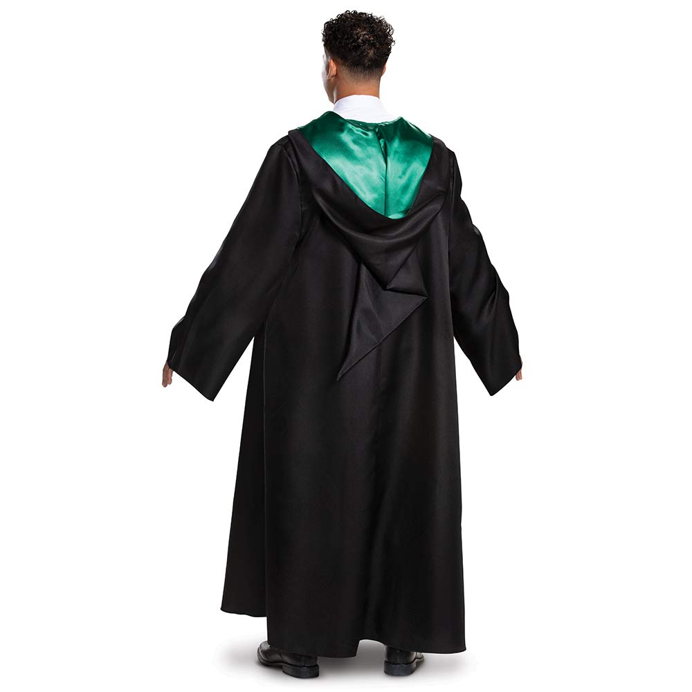 Harry Potter Robe, Deluxe Wizarding World Hogwarts House Themed Robes for Adults, Movie Quality Dress Up Costume Accessory