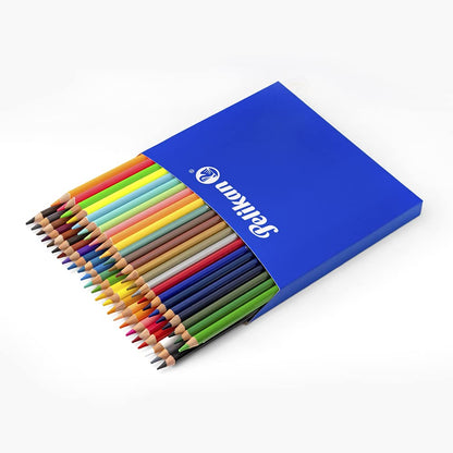 Pelikan Lápices de Colores Rendondos Surtidos con 48 Piezas